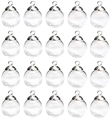 [starPG] �K���X�h�[�� �L���b�v�t �s�A�X �`���[�� ���W�� �A�N�Z �z�r�[�p �A�N�Z�T���[ �p�[�c 20�Z�b�g (����H 14mm �V���o�[)