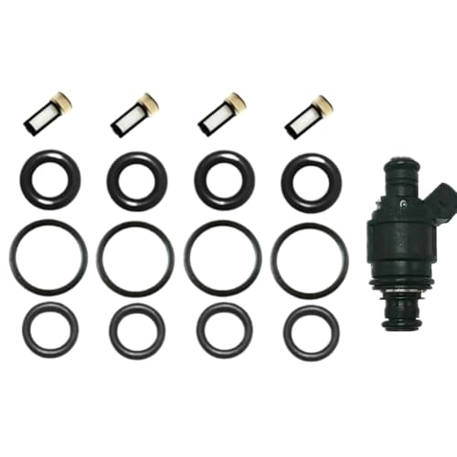 4sets Repair Kits For Fuel Injector 90536149 5WK93151 Compatible With Automotive Motorcycle Parts Astra H Caravan GTC Zafira 1 8 16V A B For Part Number 90536149 5WK93151