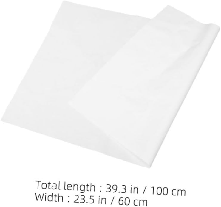 Uonlytech 2pcs White Painting Canvas Roll 1m x 60cm for DIY Art Graffiti and Boys and Girls Drawing Lightweight Blank Canvas for Oil and Acrylic Painting