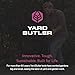 Yard Butler Manual Lawn Coring Aerator, ID-6C - Lawn Care Tool for Aerating - Long-Handled - Power-Coated Steel Construction - Comfortable Cushioned Handles Garden Tool - Easy to Use