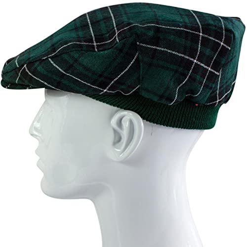 Casquette Plate Tartan MacLean Ajustement Confortable Évite les Points de Pression - 3