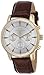 Tommy Hilfiger Men's 1790874 Gold-Tone Watch with Brown Leather Band