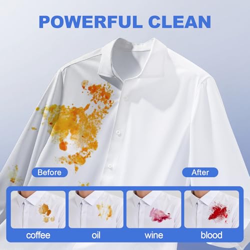 Image of 140-Count Laundry Detergent Pacs, 5-in-1 Powerful Clean, Stain Remover, Color Protector, Fabric Care, Deep Hygienic Clean, HE Compatible