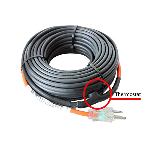 Heatit Jhsf 60-Feet 120V Self Regulating Pre-Assembled Pipe Heating Cable #TOP6