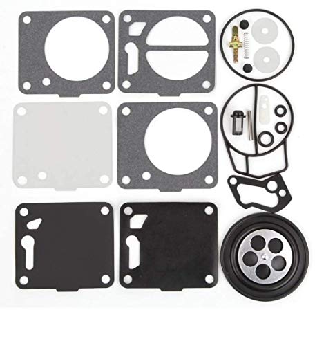 Carburetor Rebuild Kit for Super BN SBN Series Mikuni Compatible with Kawasaki, Polaris, Tigershark, Sea-Doo and Yamaha Carb Kit 15-001 / SBT # 35-160 fits 38mm / 44mm / 46mm