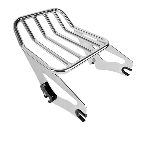 Porte-bagages étagère moto rigide pour modèles Touring Street Glide et Road King