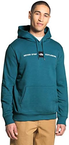 THE NORTH FACE Men's Red's Pullover Hoodie, Mallard Blue, S