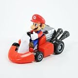  Super Mario Kart Wii Mario mit Kart und Aufklebern