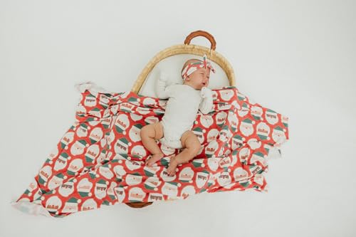 Image of Copper Pearl Swaddle Blankets for Newborns | Soft Stretchy Receiving Blankets for Boys and Girls | Large 46 x 46 Inch Baby Blankets | Lightweight and Breathable Swaddles | Claus