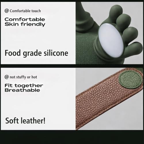 Image of Bionic Heated Massager | Wireless Portable Shiatsu Neck, Back, Arms & Legs Massager | 4D Deep Tissue Kneading | Simulated Human Hand Design for Pain Relief & Muscle Relaxation