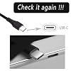 65W 45W USB C Laptop Power Replacement Adapter Charger for Lenovo Chromebook/Yoga/ThinkPad/HP Chromebook/Dell Laptop USB Type C Power Adapter