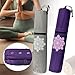 Menolana Yoga Mat Carrying Bag Storage Resistant Portable Carrier Fitness Mat Holder for Pilates Sports Office Yoga Class Gym, Gray