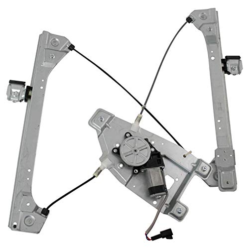 Image of TRQ Front Right Power Window Regulator & Motor Assembly Passenger Side Compatible with 2010-2011 Chevrolet Equinox GMC Terrain GM1351195