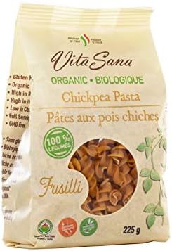 Vita Sana Organic Chickpea Fusilli, 225 Grams - 4