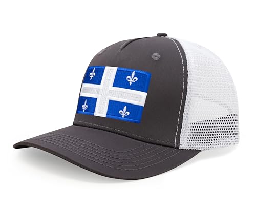 Image of International Tie State Hat for Men and Women, Adjustable Snapback Trucker Baseball Cap with Embroidered Patch