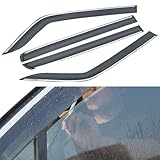 HALODE 4 pezzi Viseras Resistentes a la Intemperie para Mercedes-Benz A-Class(W176) 2013-2018,parasole Resistente Alle Intemperie, accessori per Auto durevoli di Alta qualità