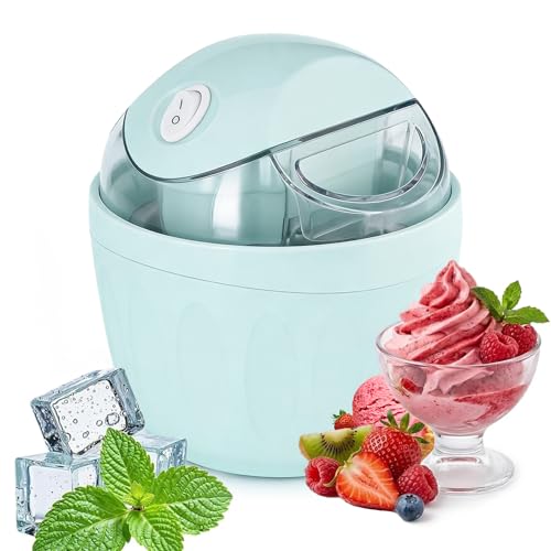 Small Home Mini Ice Cream Maker, 2026 New DIY Mini Ice Cream Maker,One-Touch Dessert Maker, Single Serving of Gelato, Frozen Yogurt, Compact Electric Makers for Kitchen, Just 15 Minutes