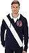 U.S. Polo Assn. Men's Diagonal Stripe Fleece Hooded Jacket