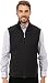 Perry Ellis Men's Quilted Mix Media Vest