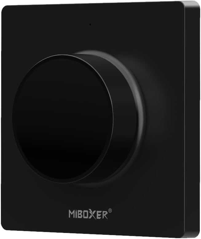 Miboxer K1 Rotating Switch Panel Remote (Black)