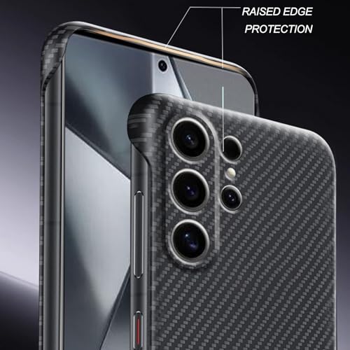 Coque sans cadre pour Samsung S25 noir idéale pour une utilisation quotidienne