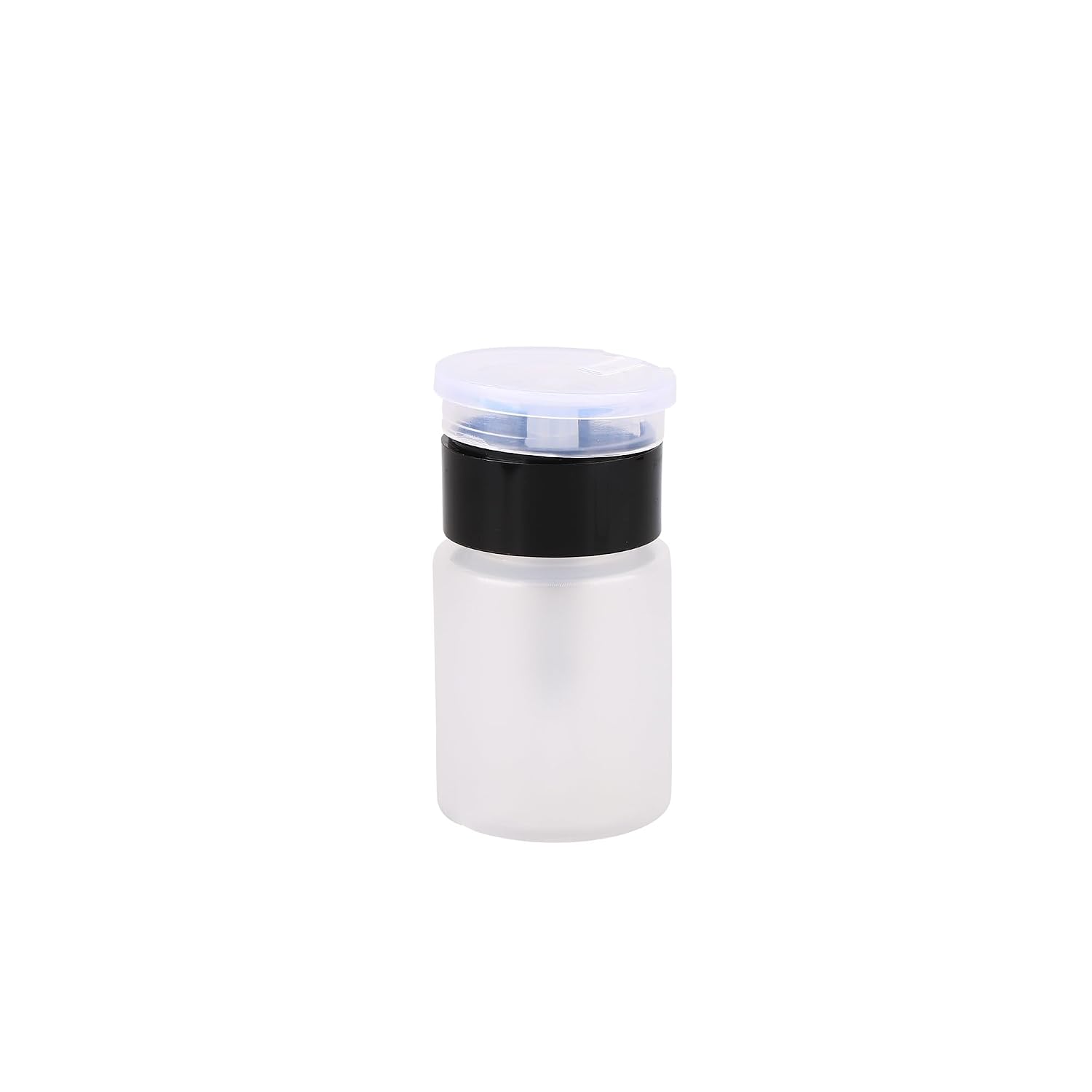 60ml Alcohol Liquid Press Pumping Dispenser Empty Bottle 2pcs