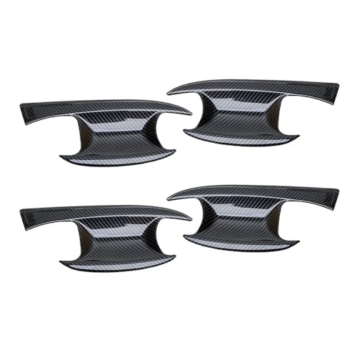 Embellecedor de manija para Hyundai Palisade de fibra de carbono que protege contra arañazos