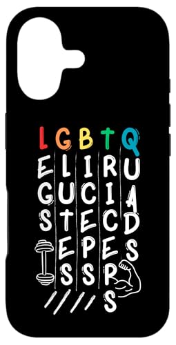 Workout LGBTQ Legs Glutes Biceps Triceps Quads Gym Lover �X�}�z�P�[�X iPhone 17 �p