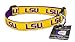 All Star Dogs LSU Tigers Ribbon Dog Collar - Medium