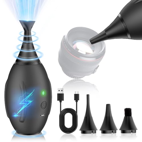 Pistolet à air pour capteur CMOS avec mécanisme souffleur et aspirateur intégré