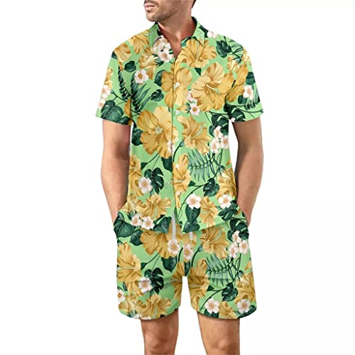 Chemises lâches décontractées masculines de plage CLSDRZC et shorts élégants
