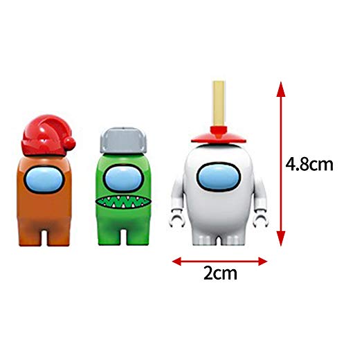 Building Blocks, Space Alien Figuren Peluche Spielmodell Kit Bricks Klassisches Kinderspielzeug für Kinder Geschenk Mini… – Bild 4