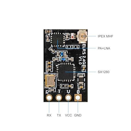 BETAFPV ExpressLRS 2.4G OpenTX Mini Nano odbiornik o wysokiej częstotliwości odświeżania dalekiego zasięgu do wyścigowego drona FPV