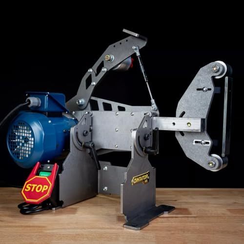 Diktator XS Tilting 2x72 Belt Grinder Chassis Kit Motor, 7