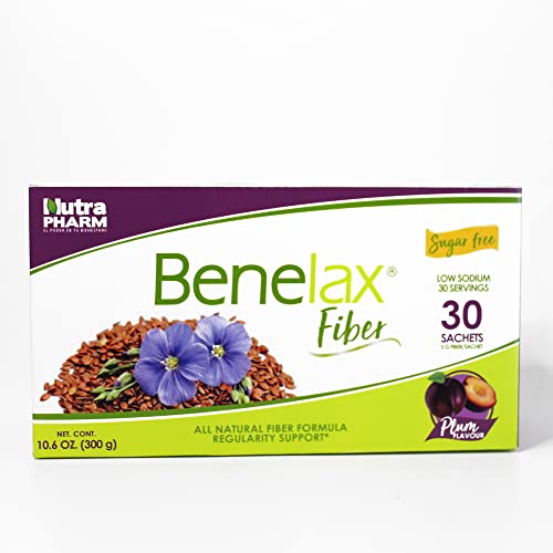 Benelax - Intestinal Regulator, 30 Sachets | Regulates And Stimulates Intestinal Transit, Prevents & Fights Chronic Constipation, Improves The Balance Of Intestinal Microflora, 0,18 Oz Fiber Per Serv. #TOP1