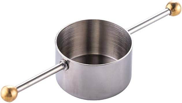 Stainless Steel Bar Cocktail Jigger with Handle for Home Bar Restaurant Use