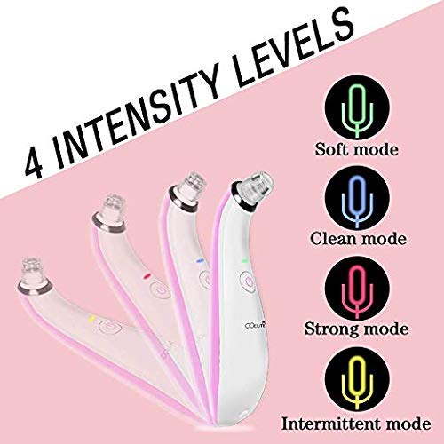 Vacuum Blackhead Remover, QQcute Electric Pore Cleaner Blackhead Extractor Tool Instrument Comedo Suction Removal Beauty Device for Facial Skin Care