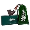 Peterson Pipes Irish Harp Series - Hand Crafted Wood Briar Pipe Made in Ireland, 3mm (Polished, 05 Calabash) #1