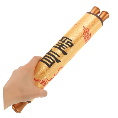 Déguisement d'empereur chinois avec 4 accessoires de scène Cabilock pour le théâtre