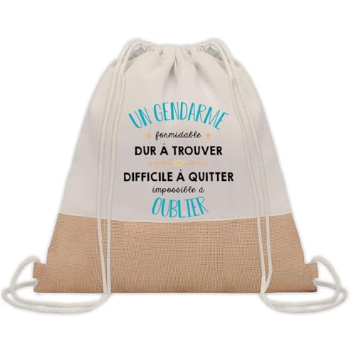 Idée cadeau collègue pour Noël et anniversaire sac gendarme formidable
