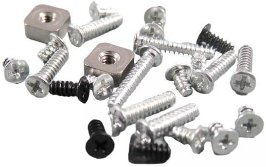 3xFull Screw Sets L R Spring Metal Pillar Replacement for Nintendo 3DS XL LL
