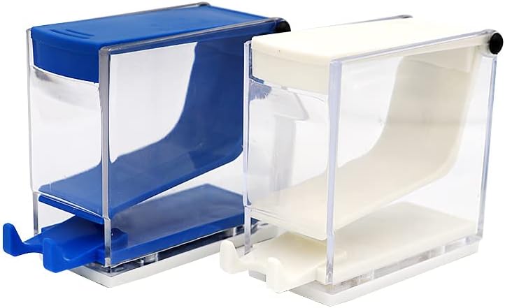 1Pc Dental Dentist Cotton Roll Dispenser Holder Press Type Hemostatic Cotton Organizer Box Dental Lab Products Storage Box