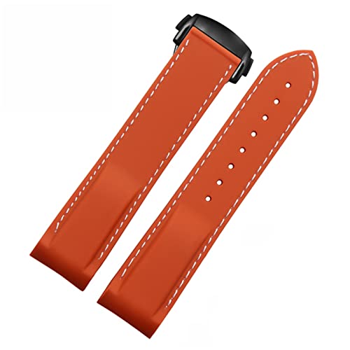 Correa de silicona compatible con Omega Seamaster 22mm para sustituir brazaletes pesados 1
