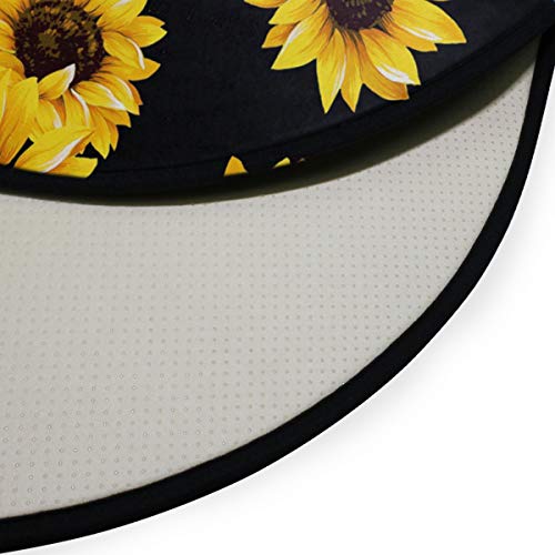 Senya G51861235P339C376S702 Round Area Rug Non-Slip Large Circle Rugs 3-Feet Diameter thumb #2
