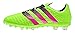 Produktbild adidas Unisex-Kinder Ace 16.1 FG/AG Fußballschuhe, Grün (Solar Green/Shock Pink/Core Black), 38 2/3
