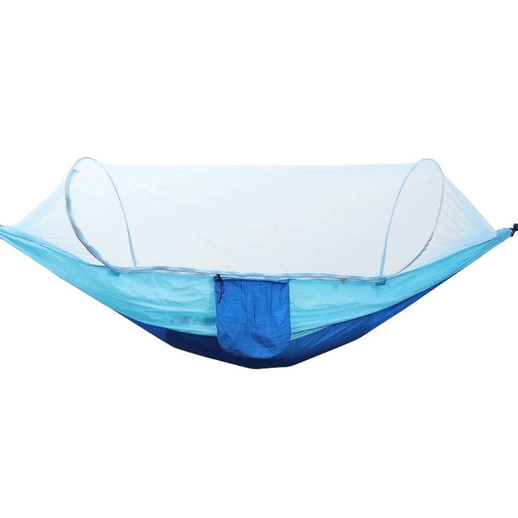 Hamac avec moustiquaire intégrée et tissu parachute léger pour bivouac