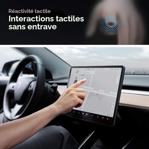 Éliminer les reflets sur Tesla Model 3 avec le verre mat Spigen