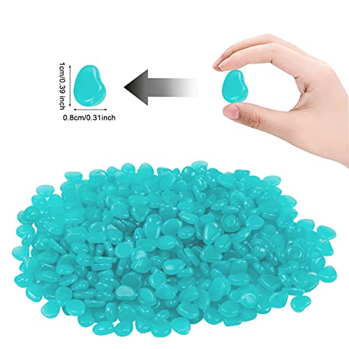 1000Pcs Glow In The Dark Rocks, Luminous Pebbles Glow Stones For Outdoor Decor, Garden, Aquarium, Walkway, Fish Tank, Glow Stones Rocks #TOP1