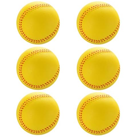 TaktZeit Schaumstoff-Baseball-Softball, übergroß, 6 Stück Cover