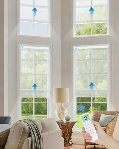 Motorized Solar Roller Shades with Remote Control